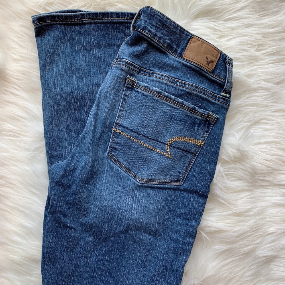 American Eagle skinny kick super stretch jeans